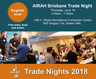 Register to find Smarter Building Solutions at the AIRAH Brisbane Trade Night